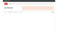Desktop Screenshot of hairfallguide.com