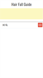 Mobile Screenshot of hairfallguide.com